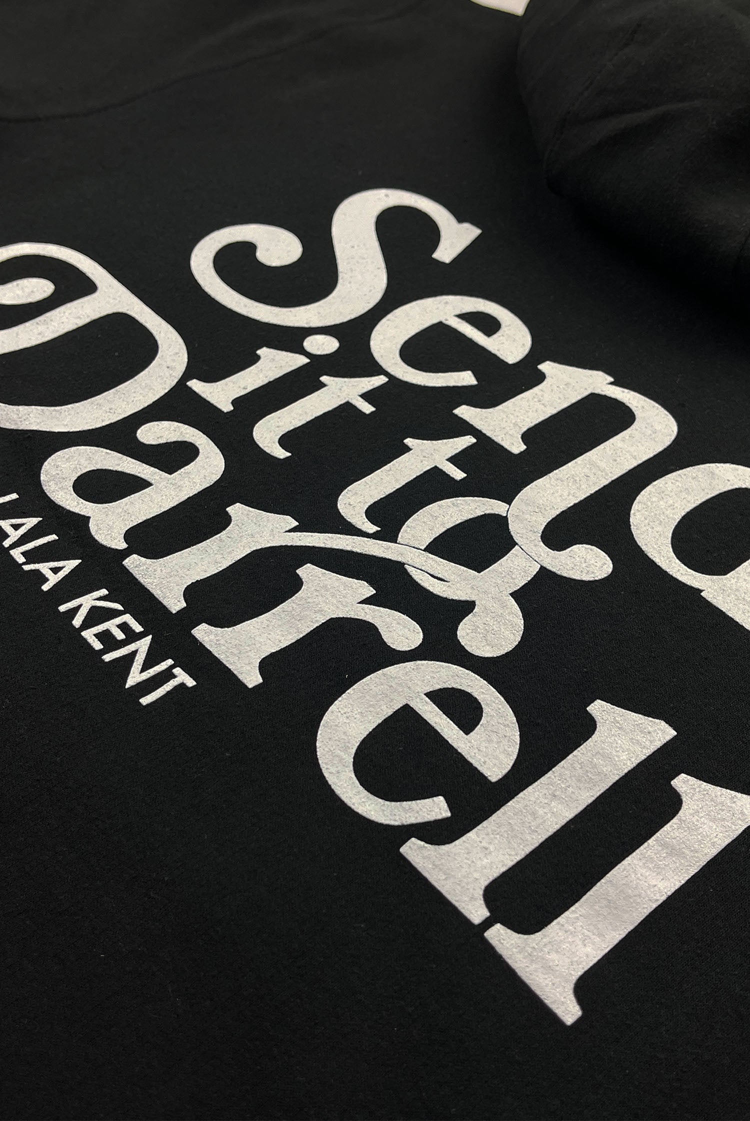 SEND IT TO DARRELL BLACK HOODIE – Lala Kent