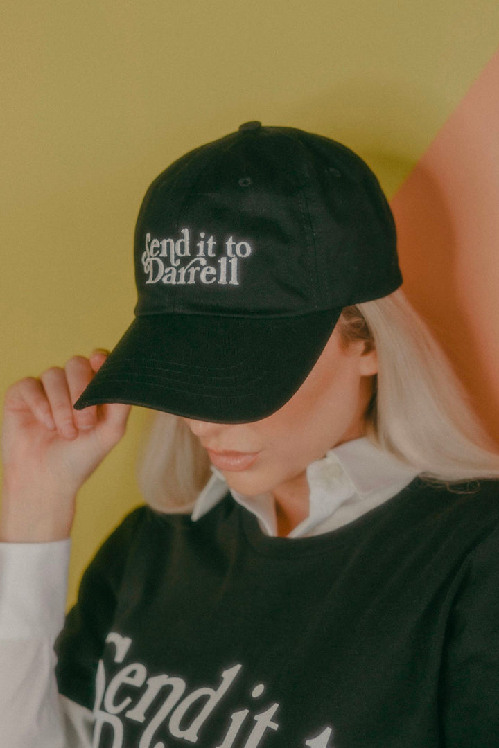 SEND IT TO DARRELL BLACK DAD HAT
