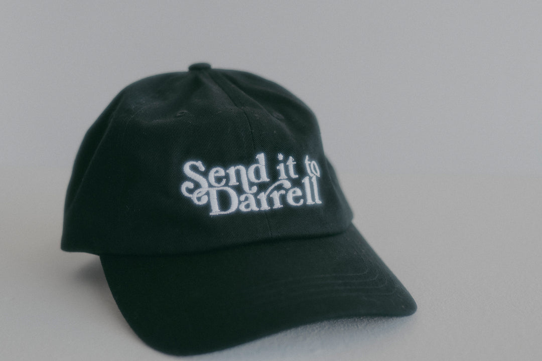 SEND IT TO DARRELL BLACK DAD HAT