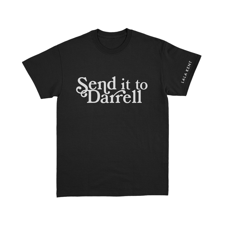 Send It To Darrell Black Tee