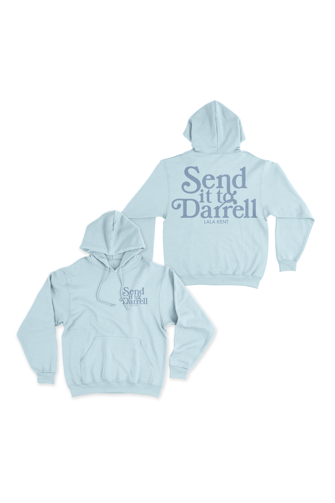 Send It To Darrell Red Hoodie
