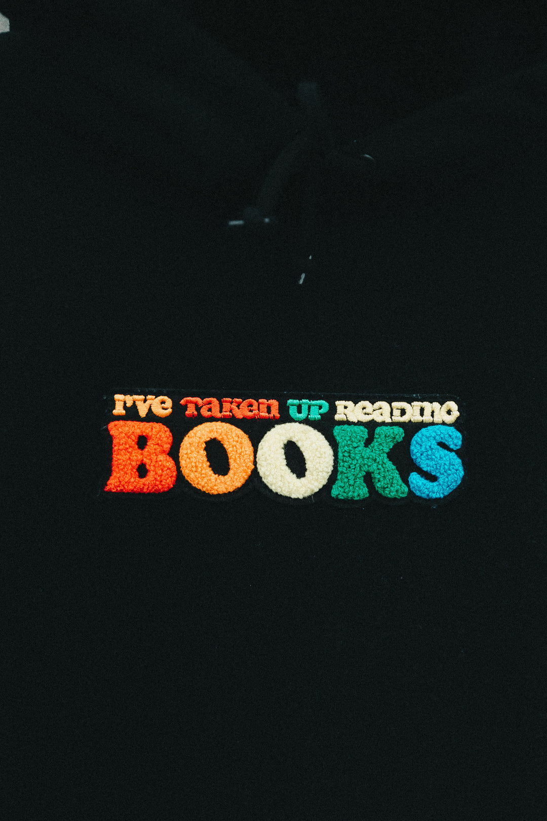 Books Black Hoodie
